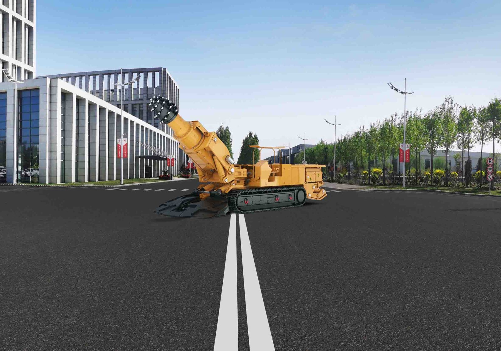 Sany STR318/5 Coal/Rock Seam Roadheader - Sany Mining & Tunneling
